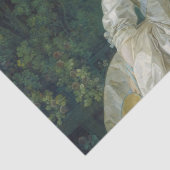 Papier Mousseline Papier Tissu Style Antoinette vintage (Détail)