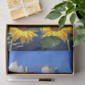 Papier Mousseline Papier Tissu Sunflower Iceburg (Cadeau)