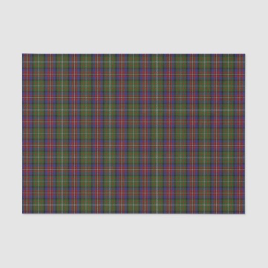Papier Mousseline Papier Tissu Tactique Plaid Hargis Tartan (Recto)
