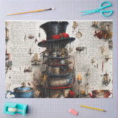 Papier Mousseline Papier Tissu Tea Time (Artisanat)