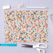 Papier Mousseline Papier Tissu Terrazzo (Artisanat)
