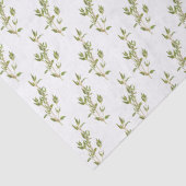 Papier Mousseline Papier Tissu THYME FRAIS (Détail)