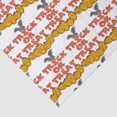 Papier Mousseline Papier Tissu Trick Ou Treat (Détail)