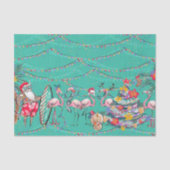 Papier Mousseline Papier Tissu Tropical Holiday Christmas (Recto)