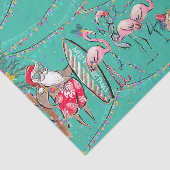 Papier Mousseline Papier Tissu Tropical Holiday Christmas (Détail)