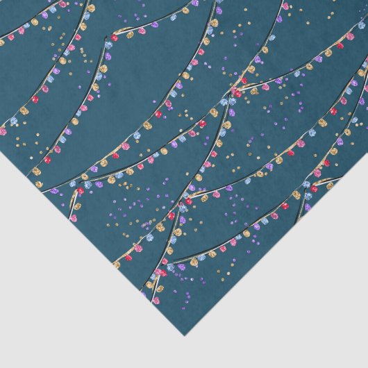 Papier Mousseline Papier Tissu Tropical Holiday Christmas (Détail)