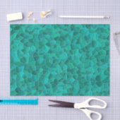 Papier Mousseline Papier Tissu Turquoise (Artisanat)