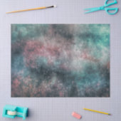 Papier Mousseline Papier tissu turquoise et rose (Artisanat)