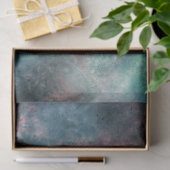 Papier Mousseline Papier tissu turquoise et rose (Cadeau)