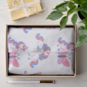 Papier Mousseline Papier Tissu Unicorne (Cadeau)