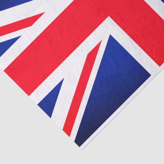 Papier Mousseline Papier Tissu Union Jack (Détail)