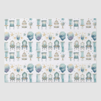 Papier Mousseline Papier Tissu Vanity Boho Fancy