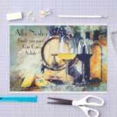 Papier Mousseline Papier Tissu Vin et Cheveux (Artisanat)