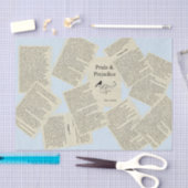 Papier Mousseline papier tissu vintage (Artisanat)