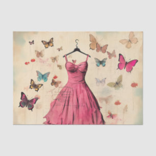 Papier Mousseline Papier Tissu vintage Inspiré Papiers Papiers