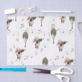 Papier Mousseline Papier Tissu Violoniste Bunny (Artisanat)