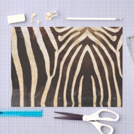 Papier Mousseline Papier Tissu Zebra Skin (Artisanat)