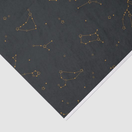Papier Mousseline Papier Tissu Zodiac (Détail)