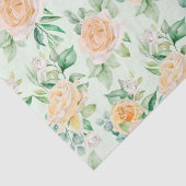 Papier Mousseline Papier tissulaire à motif floral (Détail)