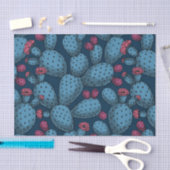 Papier Mousseline Papier tissulaire à opuntie en fleur (Artisanat)