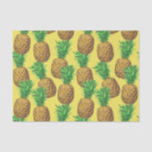 Papier Mousseline Papier tissulaire d'ananas ensoleillé (Recto)