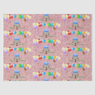 Papier Mousseline Papier tissulaire d'anniversaire