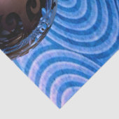 Papier Mousseline Papier tissulaire de sphères abstraites (Détail)