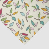 Papier Mousseline Papier tissulaire Feuille de ficus (Détail)