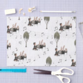 Papier Mousseline Papier tissulaire pianiste (Artisanat)