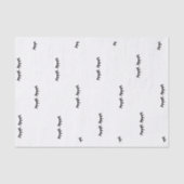 Papier Mousseline Papier Tissus à impression Lash (Recto)