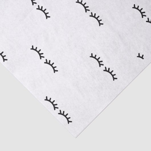Papier Mousseline Papier Tissus à impression Lash (Détail)