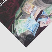 Papier Mousseline Papier Tissus Cat (Détail)