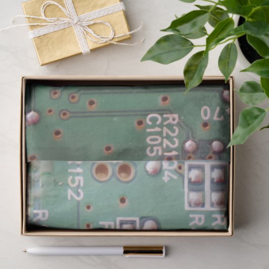 Papier Mousseline Papier Tissus de circuits électroniques (Cadeau)