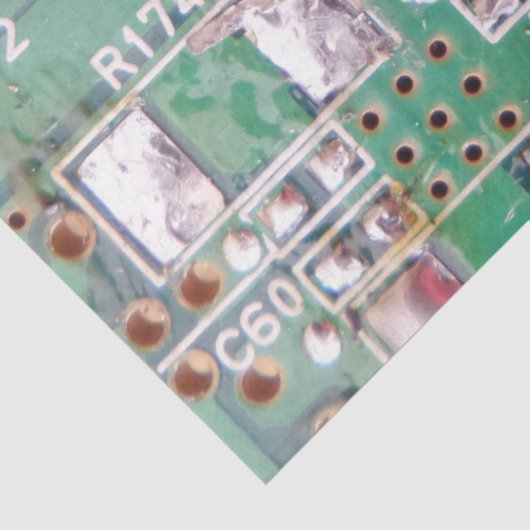 Papier Mousseline Papier Tissus de circuits électroniques (Détail)