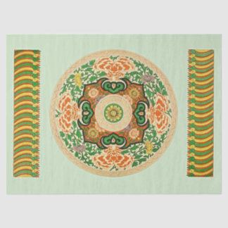 Papier Mousseline Papier Tissus de conception asiatique n° 1