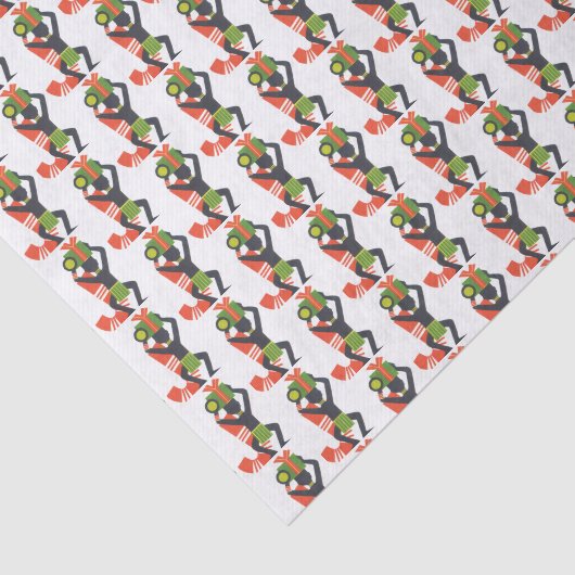 Papier Mousseline Papier Tissus de vacances (Détail)