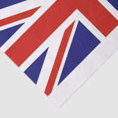 Papier Mousseline Papier Tissus du pavillon britannique (Détail)
