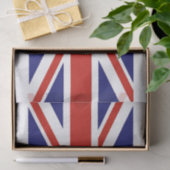 Papier Mousseline Papier Tissus du pavillon britannique (Cadeau)