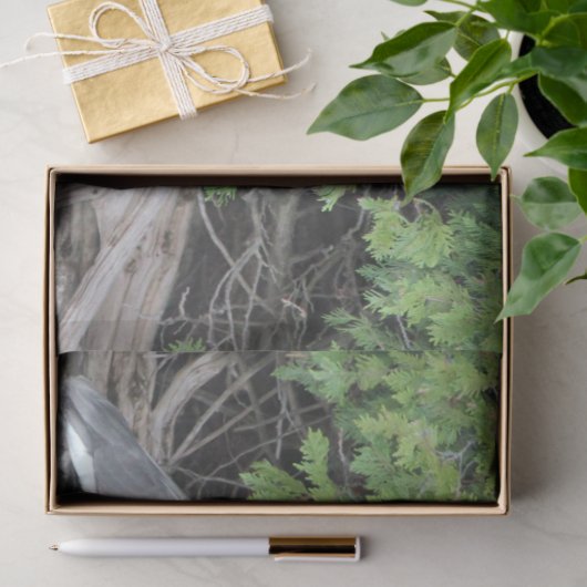 Papier Mousseline Papier Tissus Heron (Cadeau)