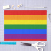 Papier Mousseline Papier Tissus Rainbow Flag (Artisanat)