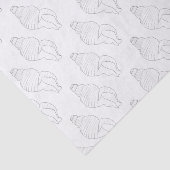 Papier Mousseline Papier Tissus Sea Shell  (Détail)