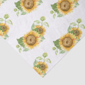 Papier Mousseline Papier Tissus Tournesol (Détail)