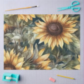 Papier Mousseline Papier Tissus Tournesol (Artisanat)