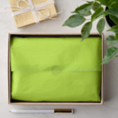 Papier Mousseline Papier vert clair ou jaune néon (Cadeau)