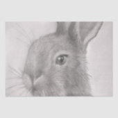 Papier Mousseline Papiers de tissus d'art lapin (Recto)