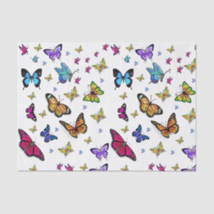 Papier Mousseline Papiers papillons décoratifs