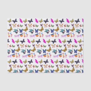 Papier Mousseline Papiers papillons décoratifs