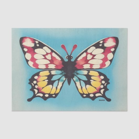 Papier Mousseline Papillon (Recto)