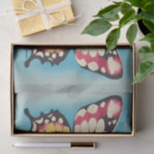 Papier Mousseline Papillon (Cadeau)