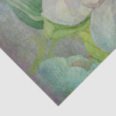 Papier Mousseline Papillon à l'aquarelle Magnolia Découpage florale (Détail)